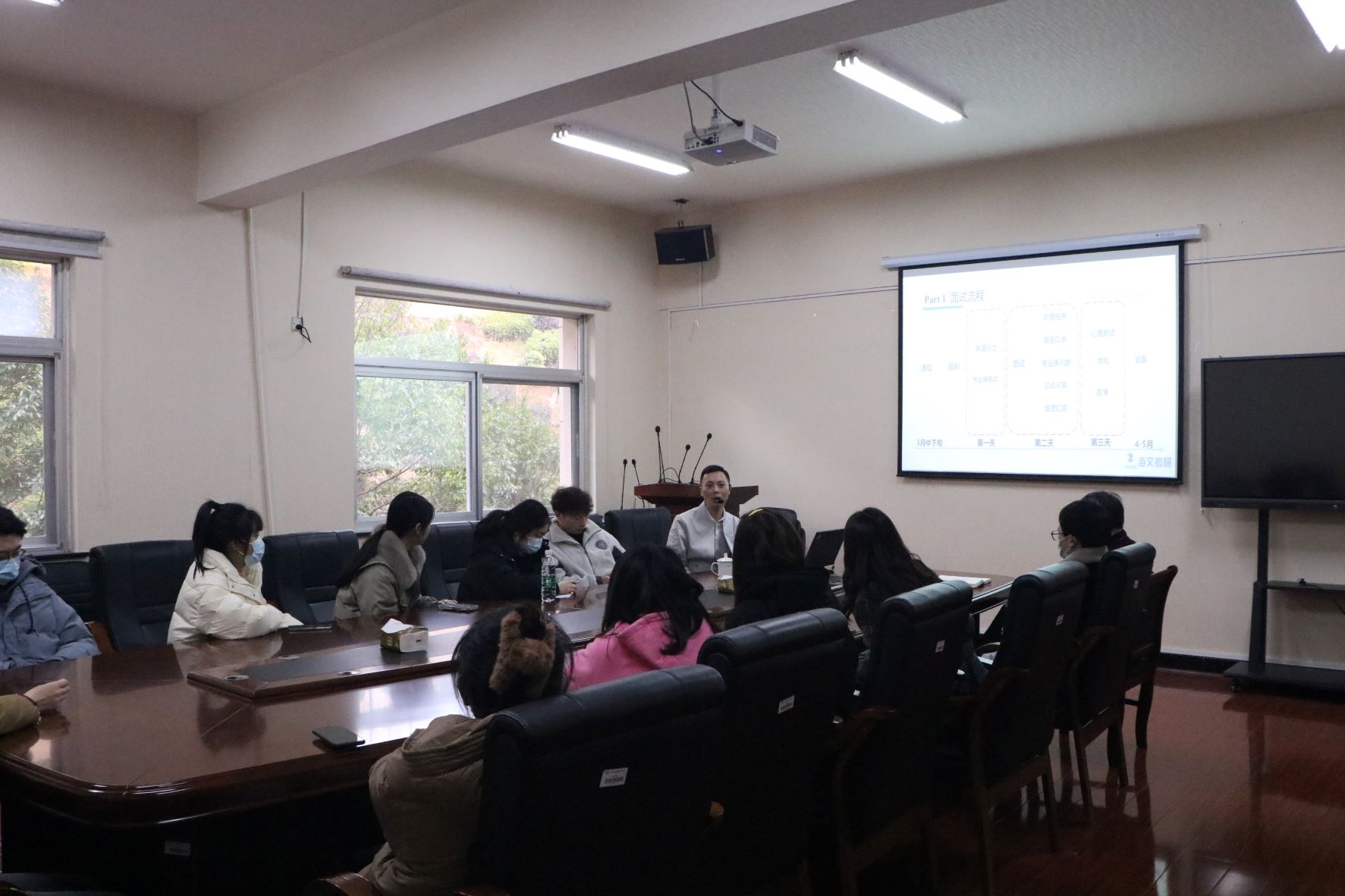会计学院召开考研学生复试技巧分享会