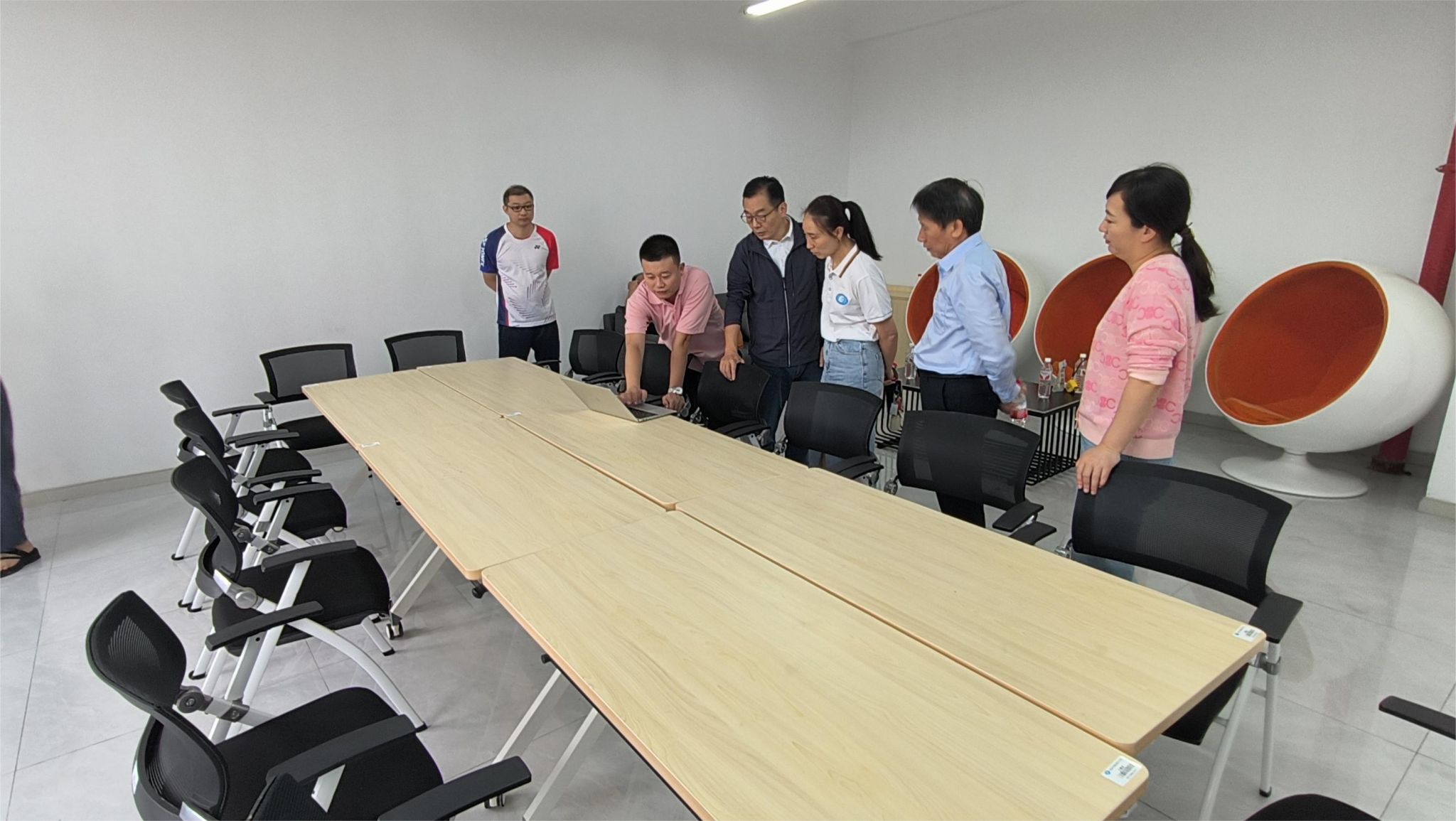 会计学院领导前往雷锋书院，全力推进厚生学馆开馆工作