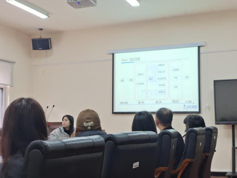 会计学院举办23届考研复试技巧指导会