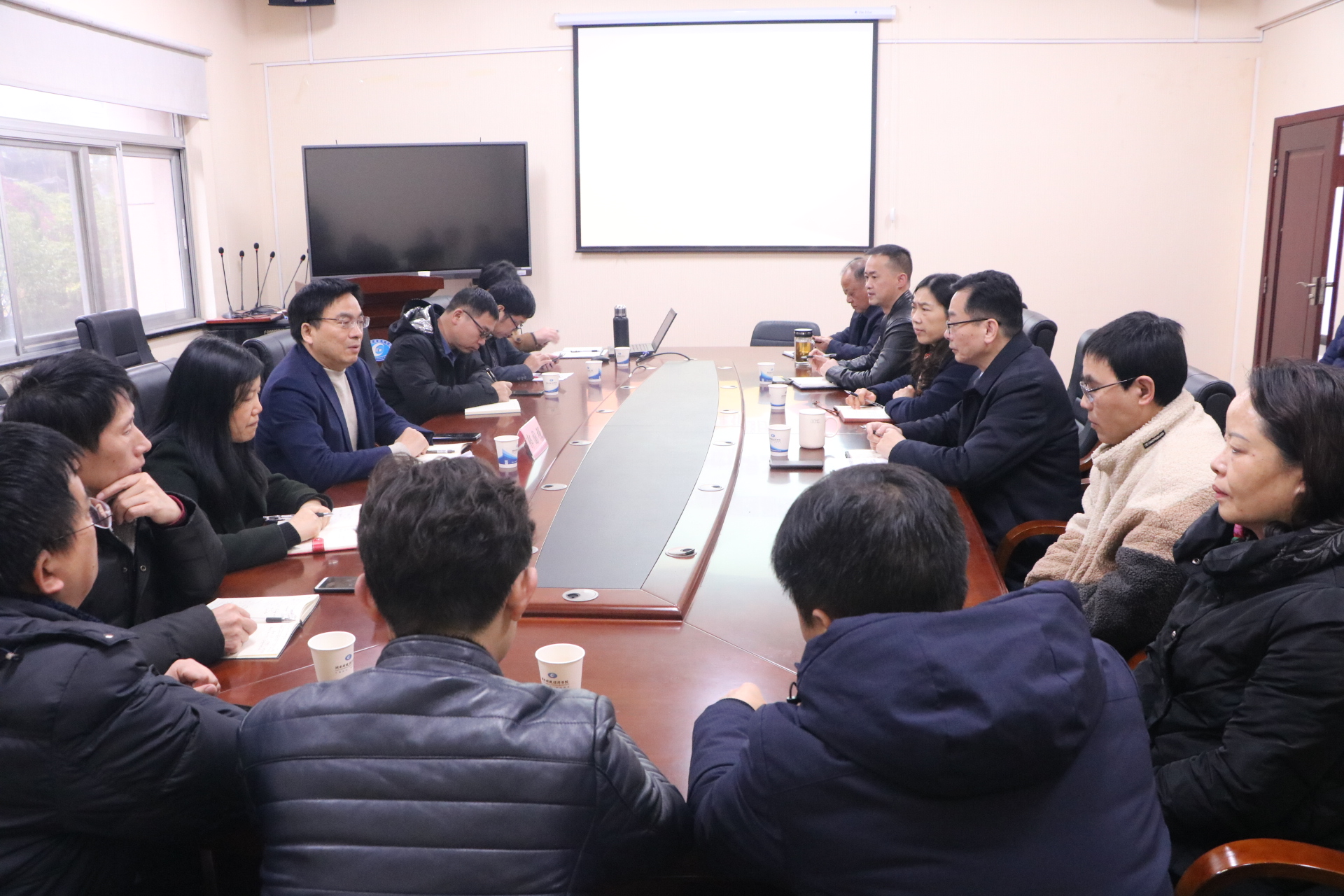 郭国强率队到会计学院调研指导